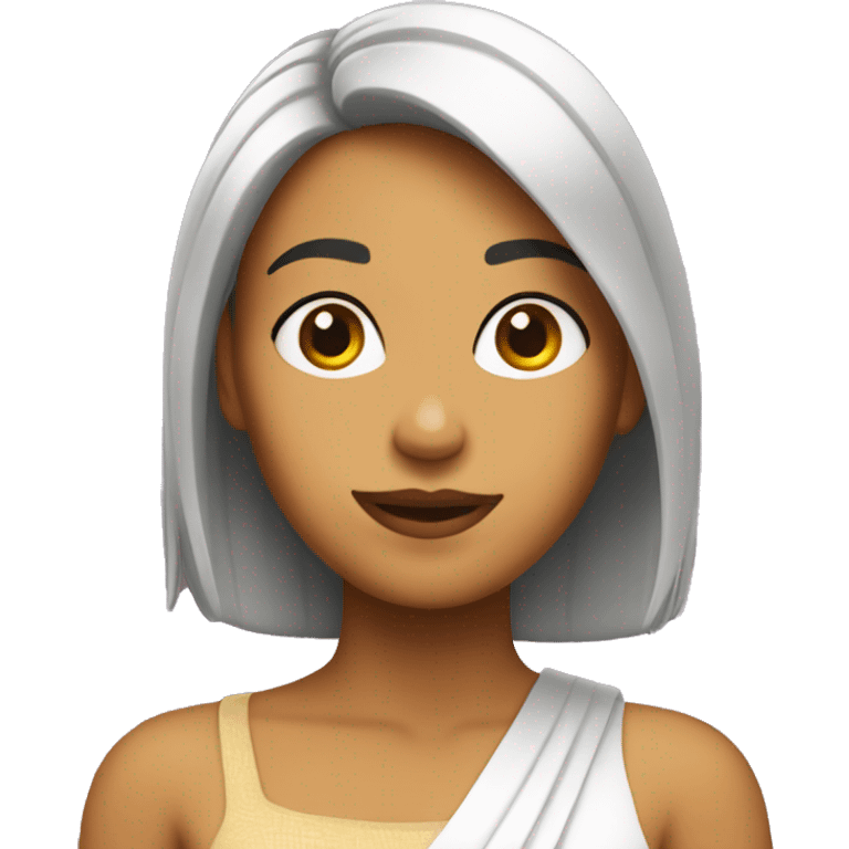 chica linda emoji