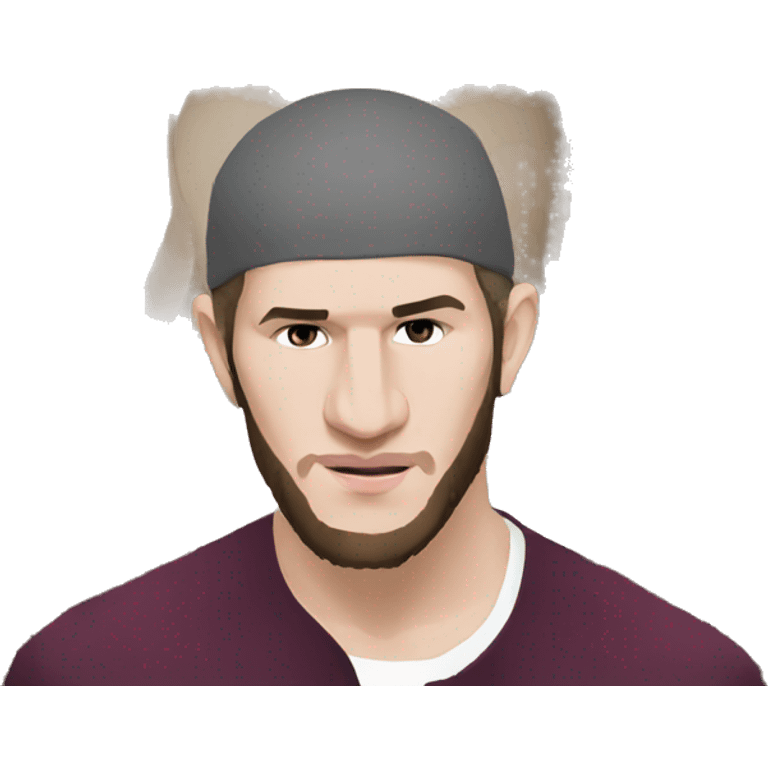 Khabib in a mosque emoji