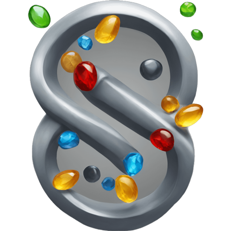 infinity gaunlet with 6 stones emoji