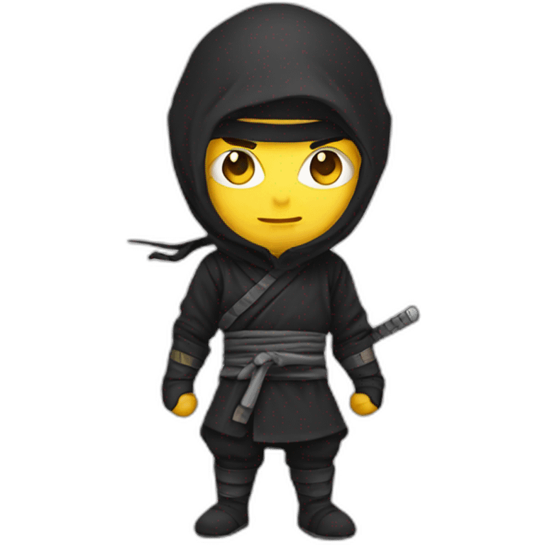 Ninja white dev emoji