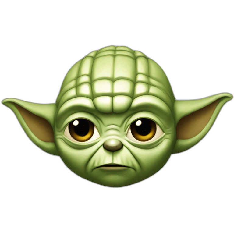 Yoda qui pleure emoji