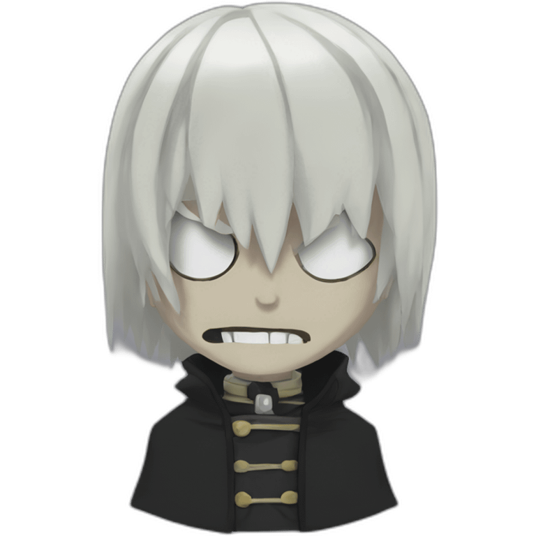 Lord Death soul eater anime emoji