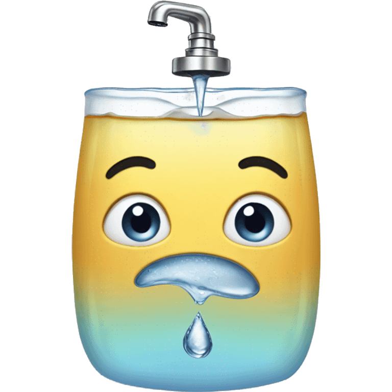 Tap water emoji