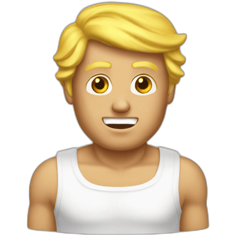 trump-baño-de-oro emoji