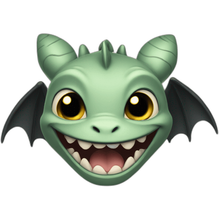 Toothless  emoji