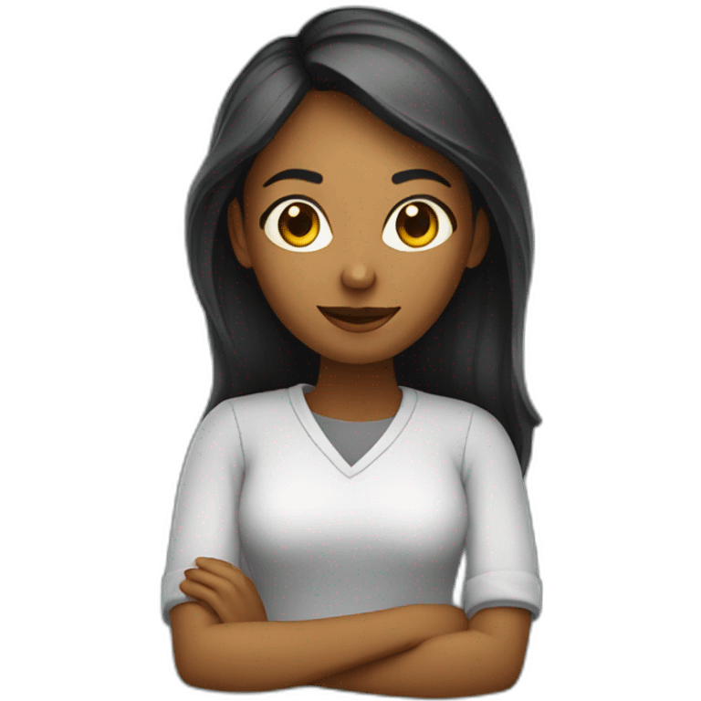 web developer woman working emoji