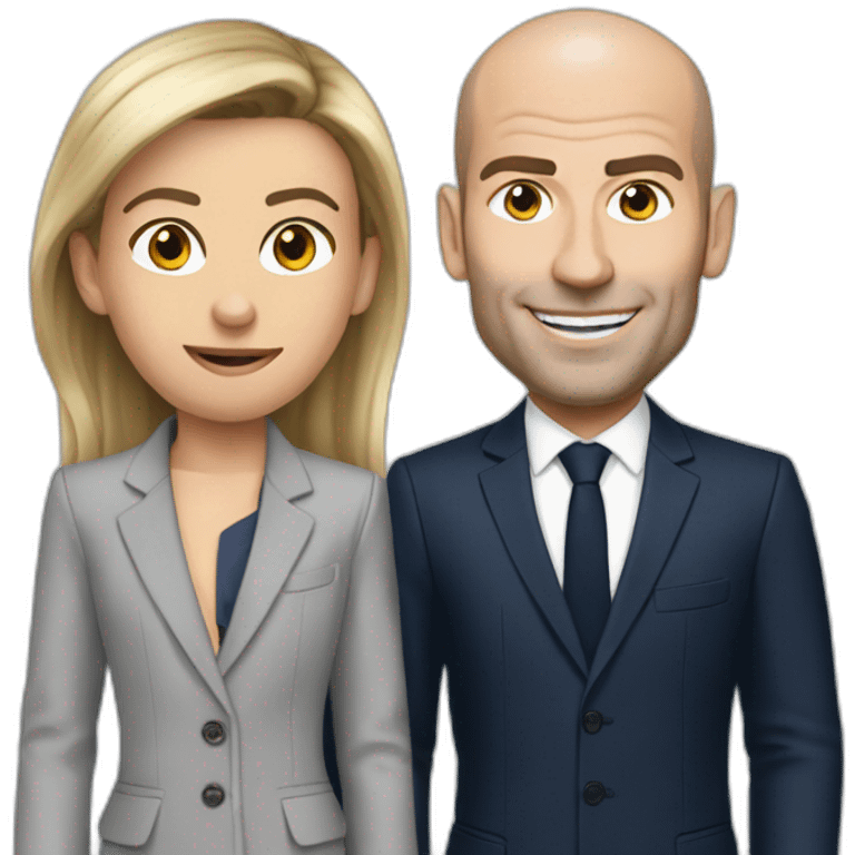 macron avec zidane emoji