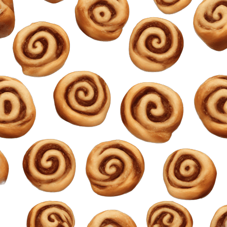 Aesthetic cinnamon bun emoji