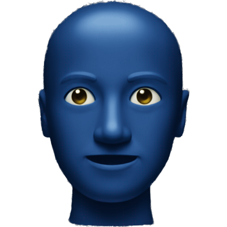 add 'TM' in dark blue color to the bot emoji emoji