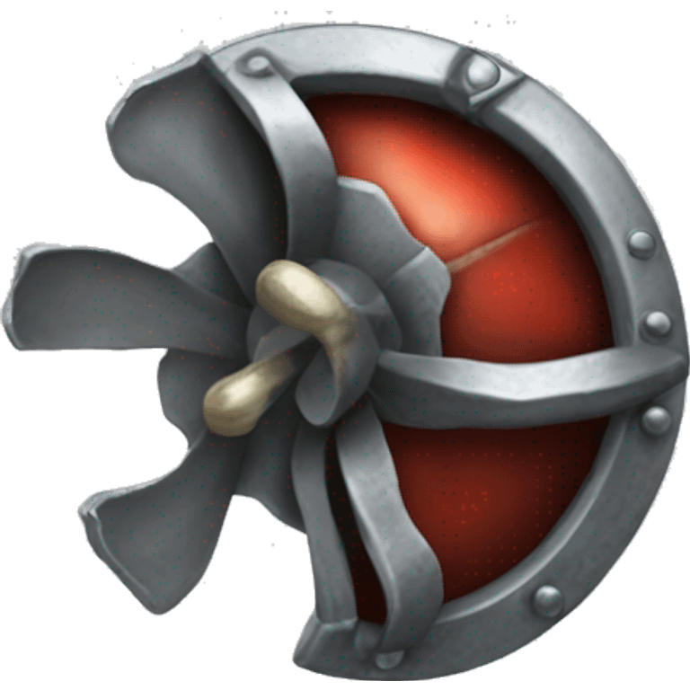 Metal poppy emoji