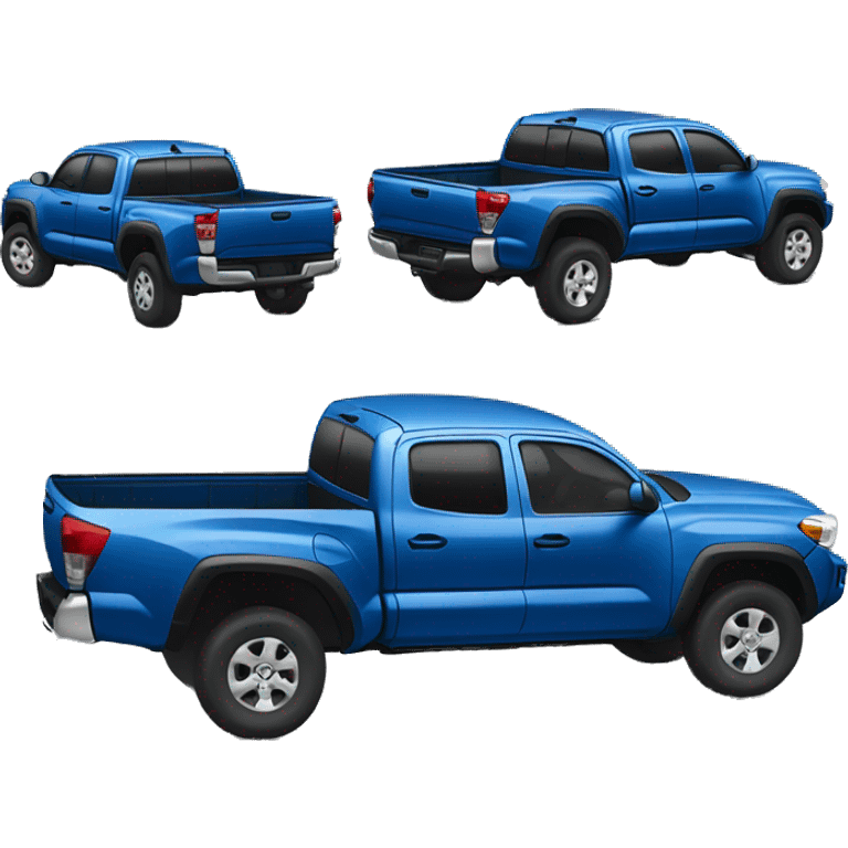 blue toyota tacoma emoji emoji