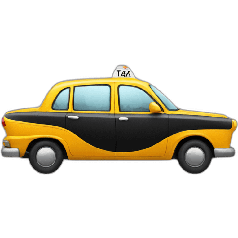 modern Taxi car emoji