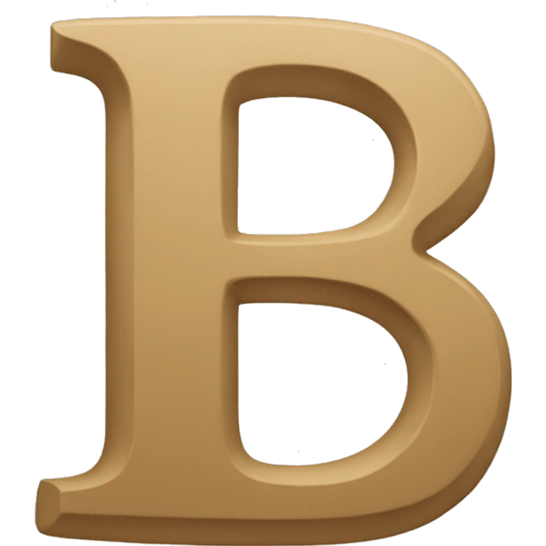 letter "b" emoji