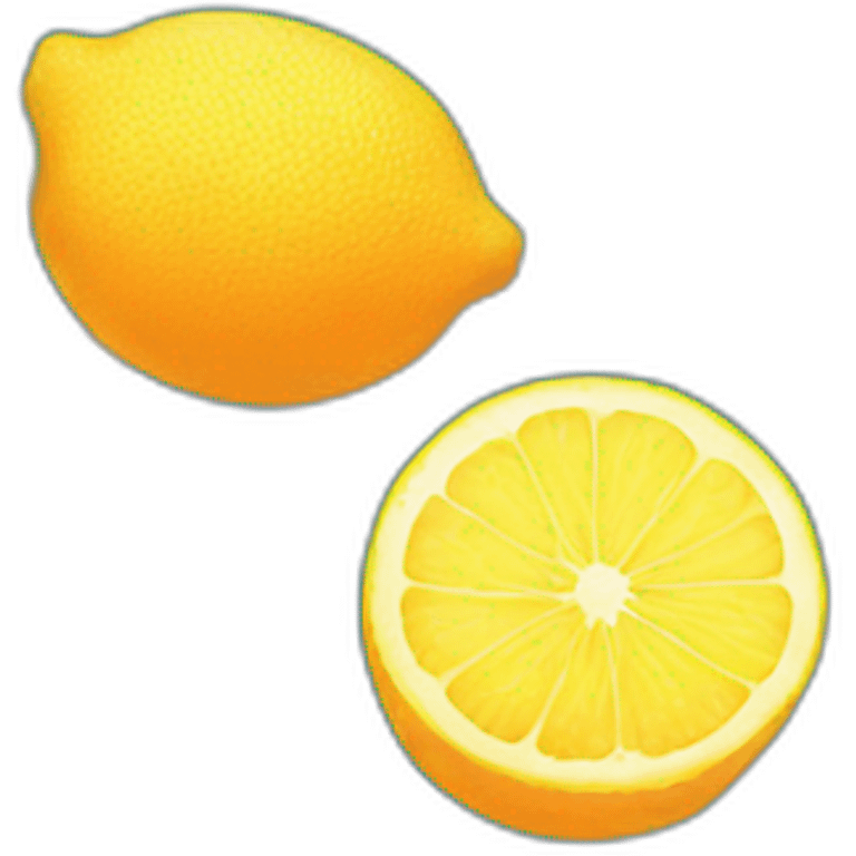 lemon orangegrapefruit emoji