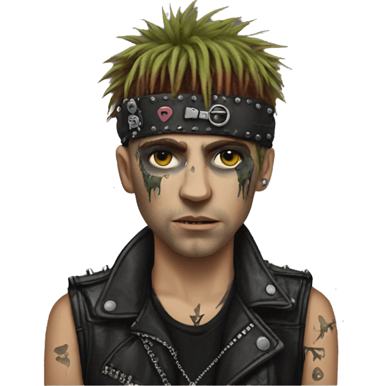 Crust punk emoji