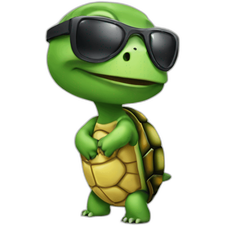 turtle dj emoji