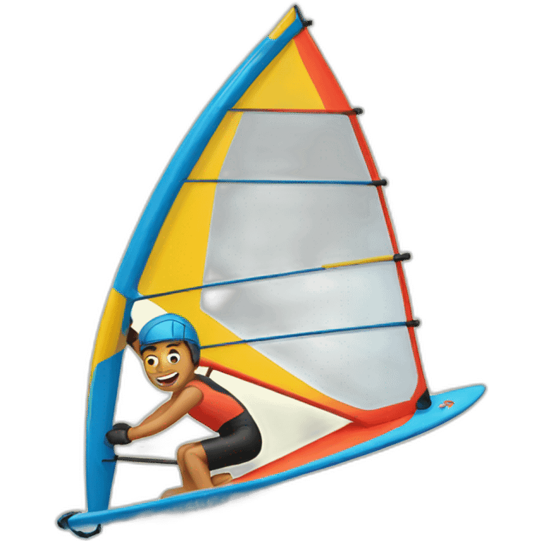 Windsurfing  emoji