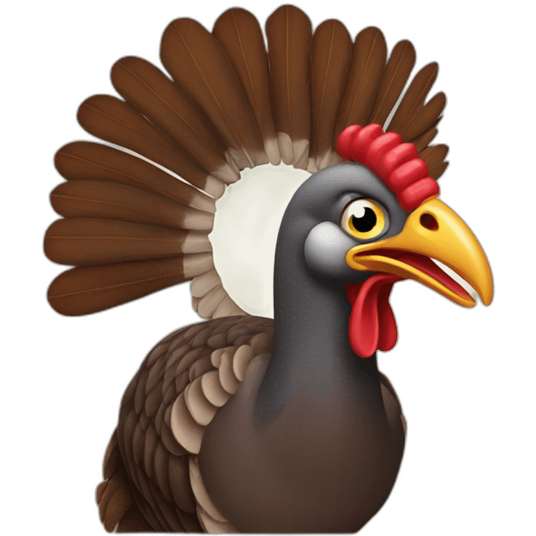 wild turkey emoji