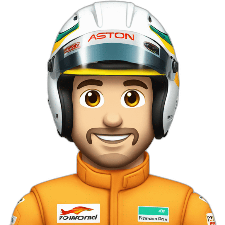 Fernando Alonso Aston Martin emoji