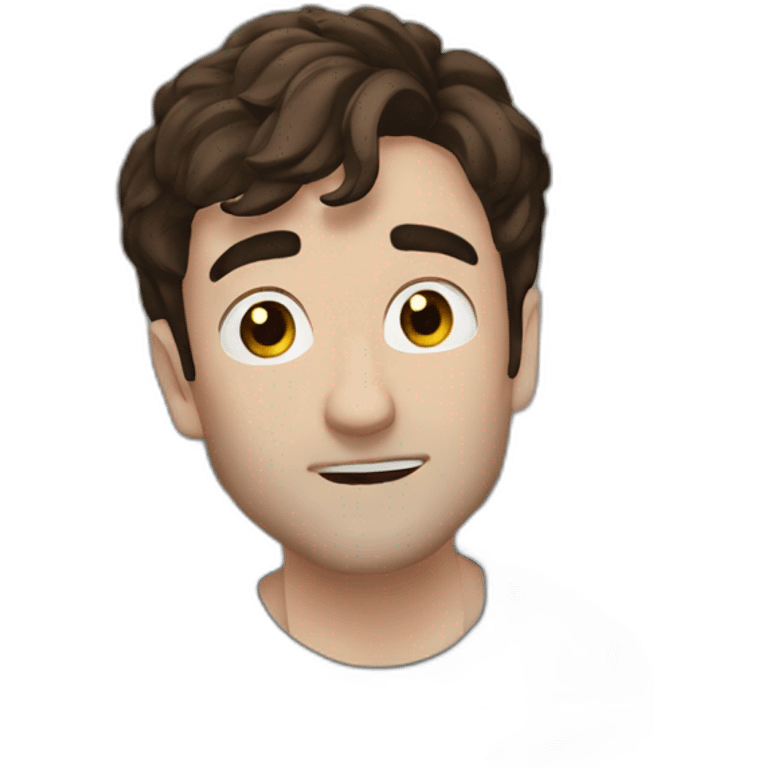 Daniel Radcliff in a cliff emoji