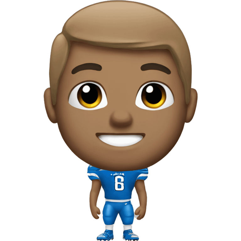 Detroit lions football emoji