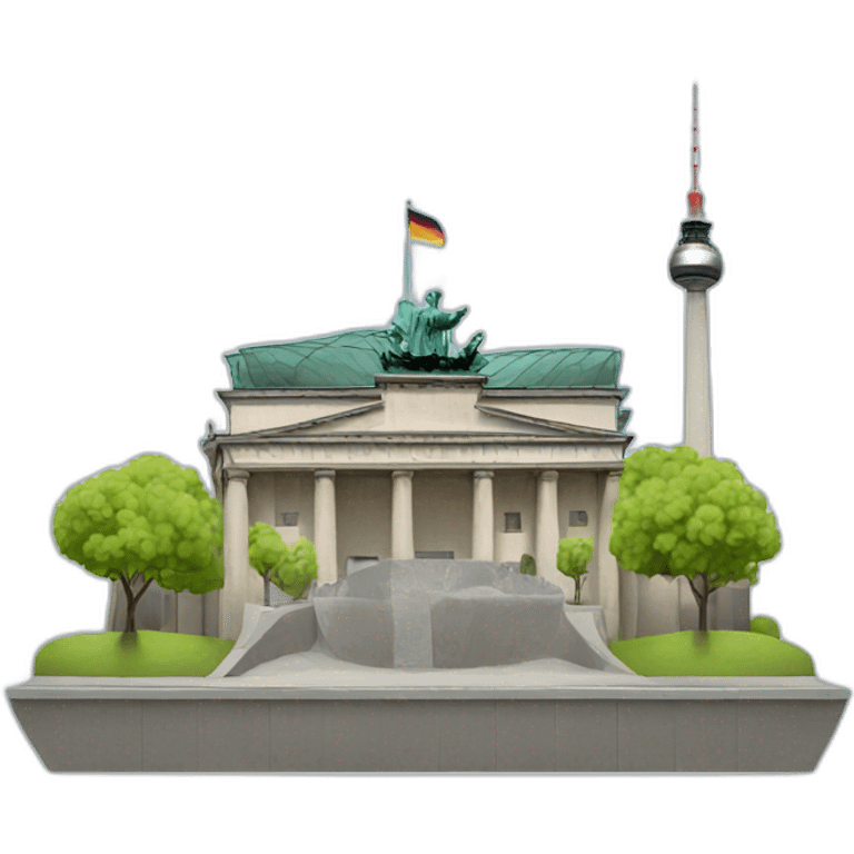 Berlin city emoji