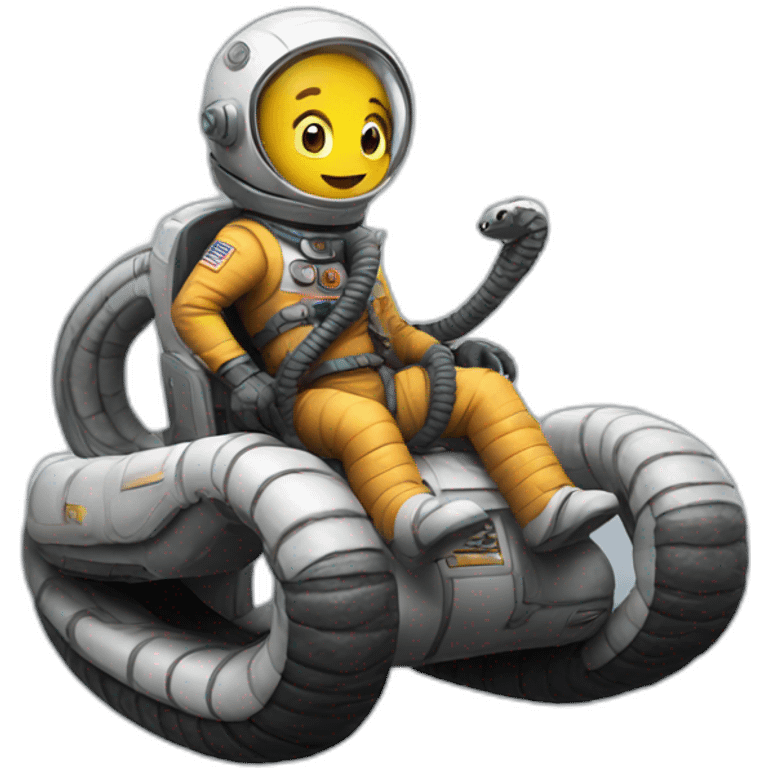 Space adventure Cobra emoji