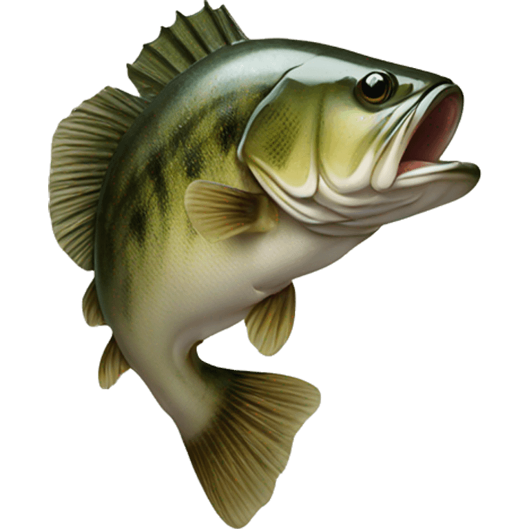 A bass taxidermy ￼ emoji