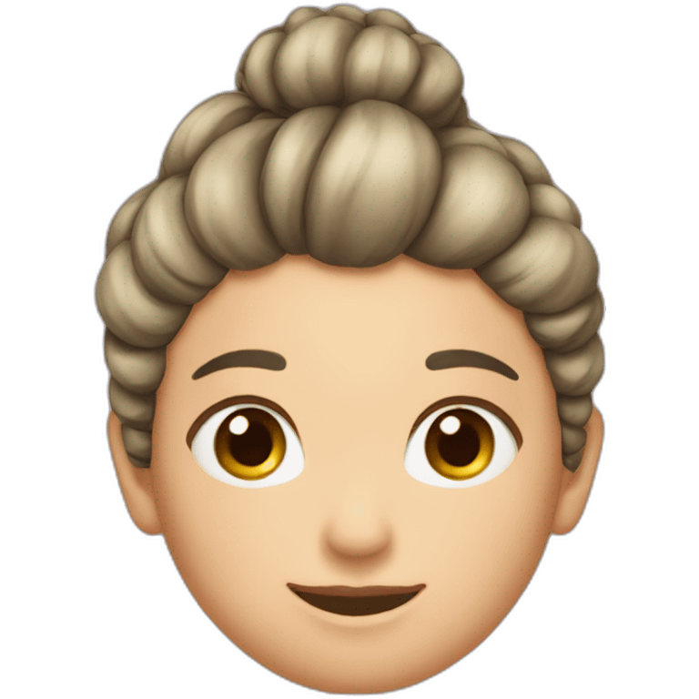 chignon grognon emoji