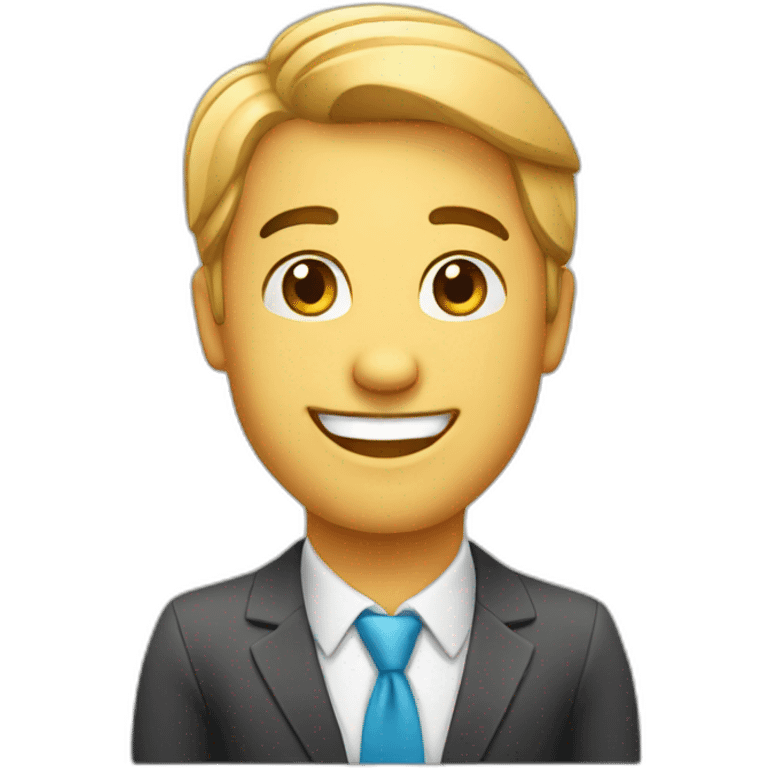 Happy Business Owner emoji