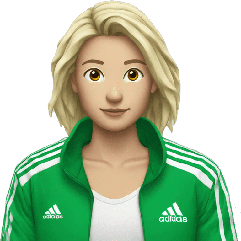 Adidas jacket emoji