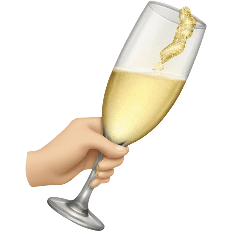 champagne toast emoji