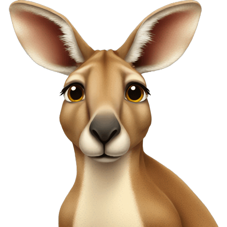 kangaroo simple tye emoji