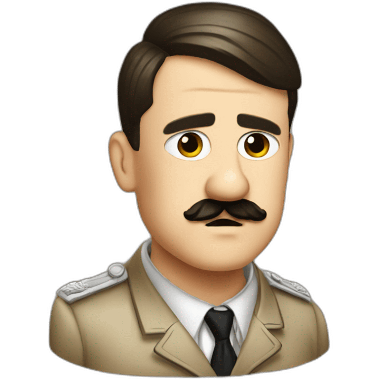 adolf hitler drink beer emoji