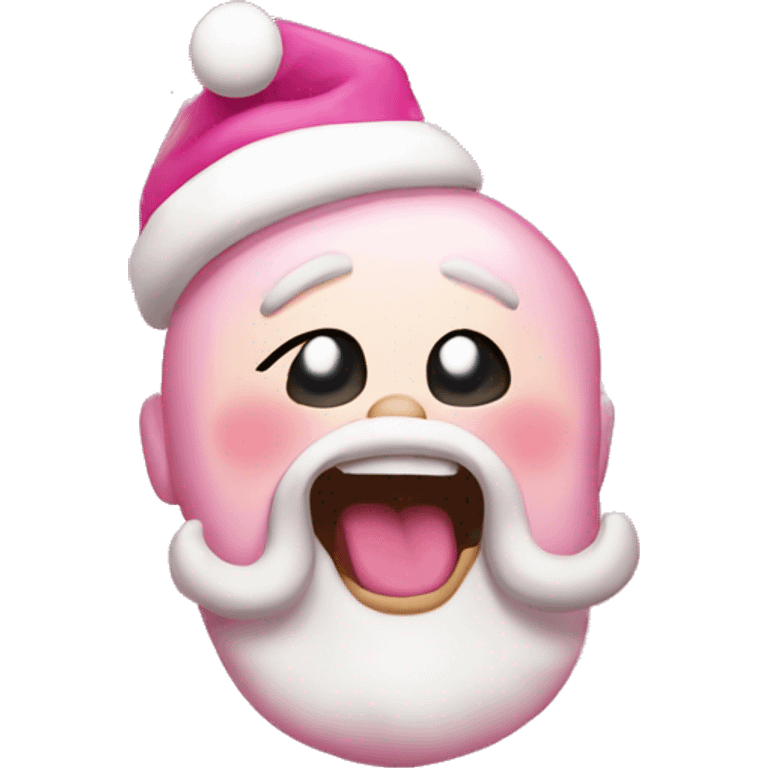 Pinkes weihnachten emoji