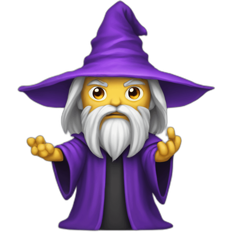 evil wizard software developer with a computer emoji