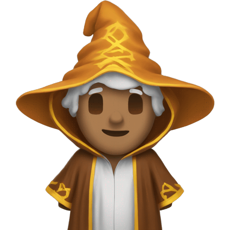 wizard robes, no hood emoji