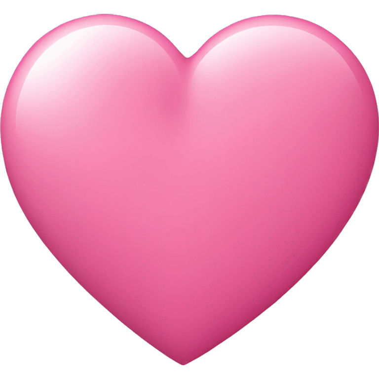 Pink heart emoji