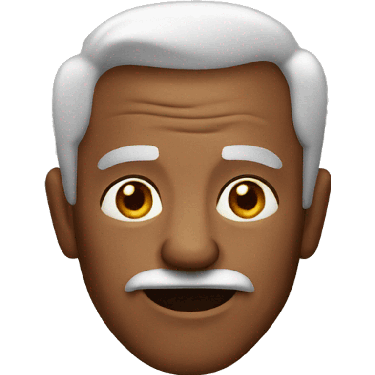 brown old man emoji