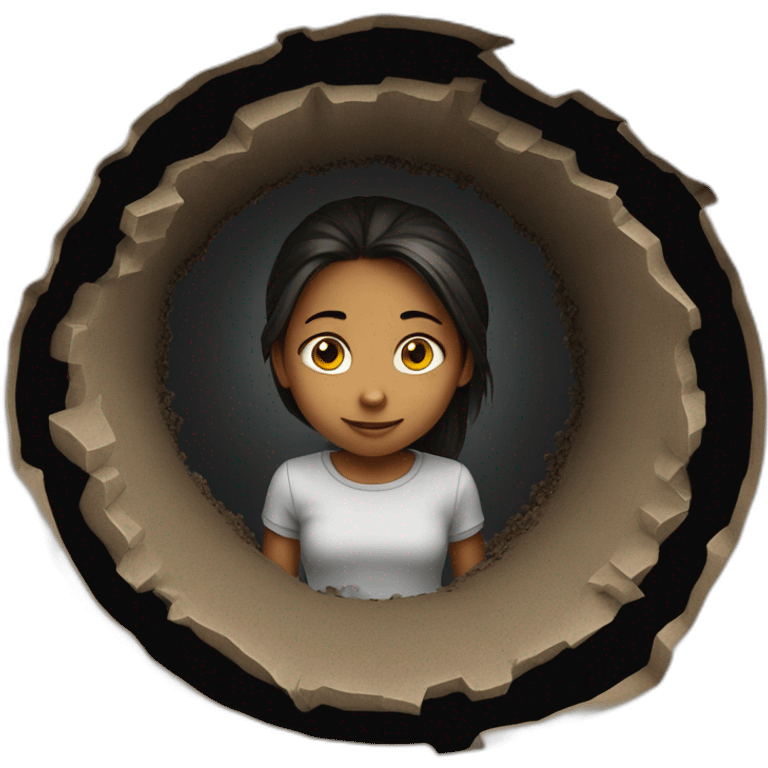 girl-disappearing-in-black-hole-in-the-ground emoji