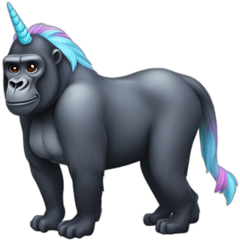 gorilla unicorn emoji