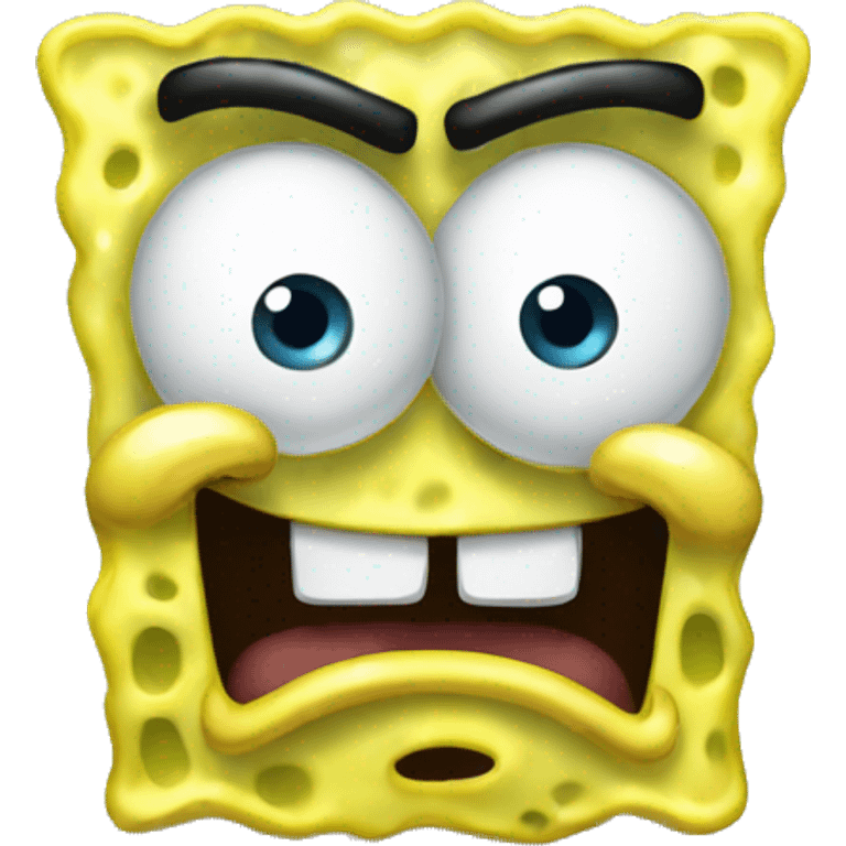 angry SpongeBob emoji