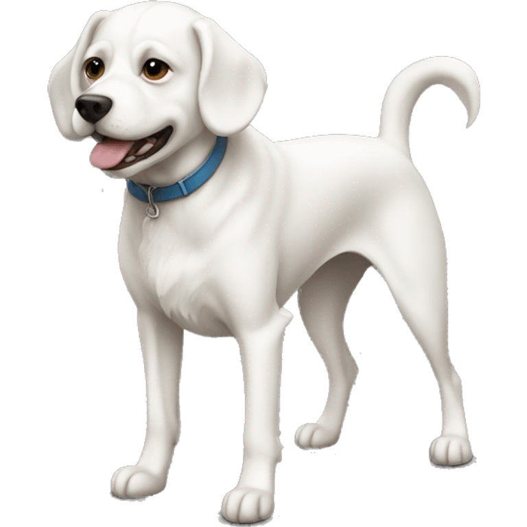 dog white emoji