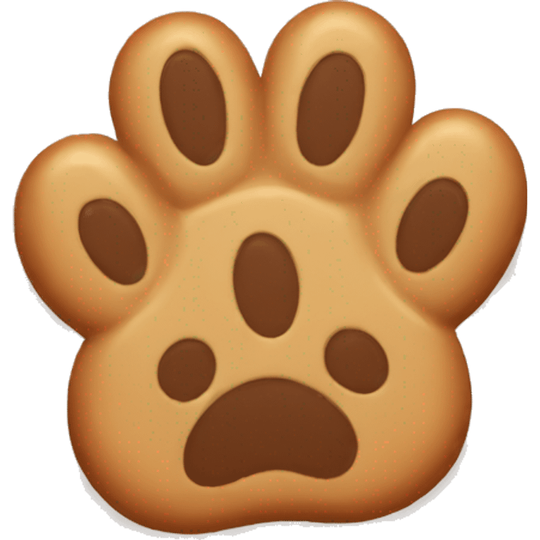 one cookie paw emoji