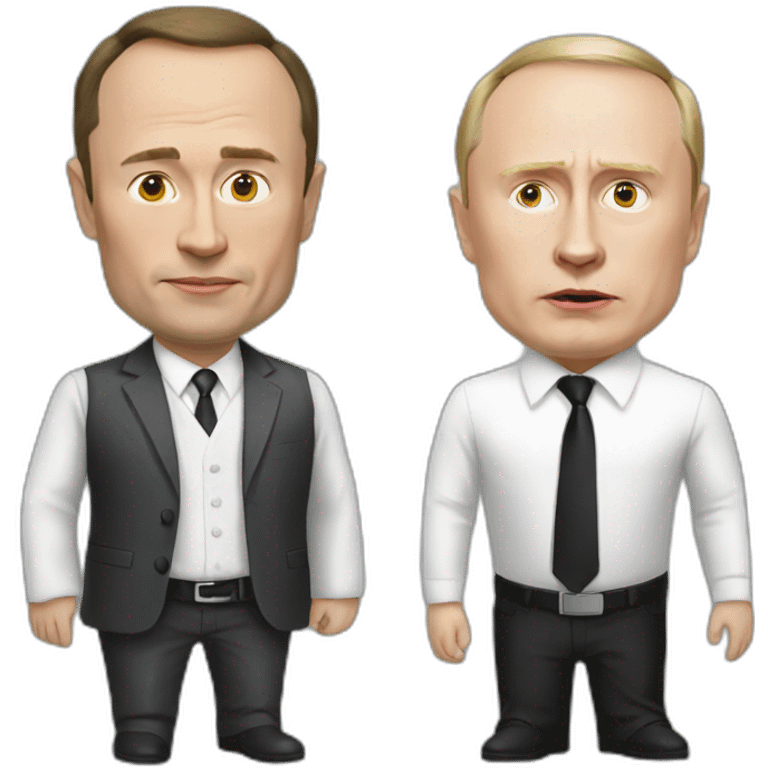 Putin vs musk emoji