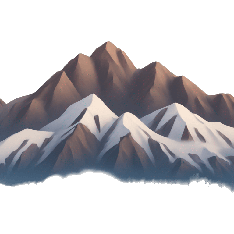 Mountains emoji