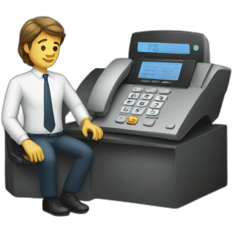 Finance hotline emoji