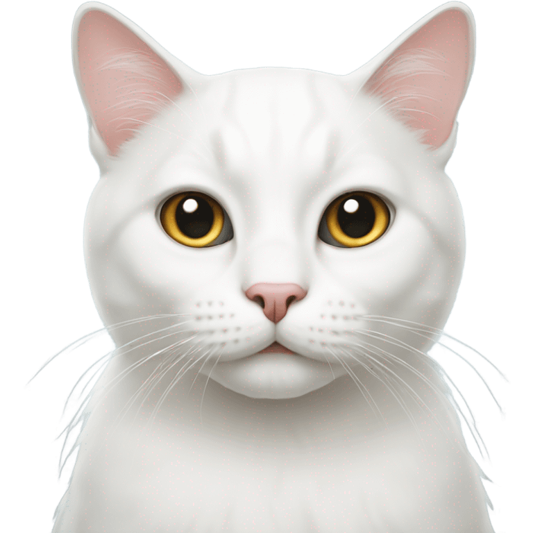 white cat emoji