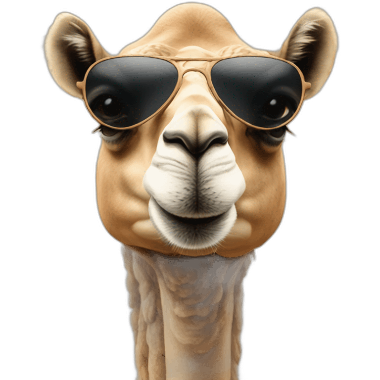 camel sunglasses emoji