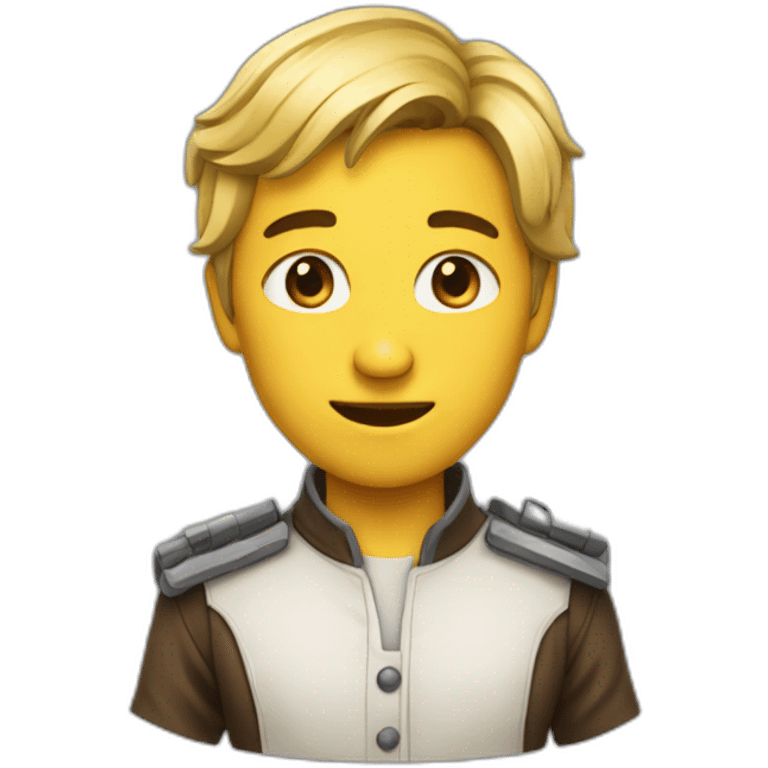 Personnage bridé emoji